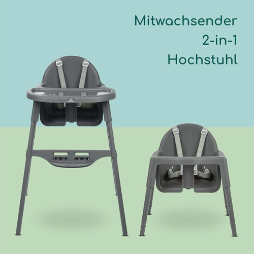 Стульчик для кормления Bebe Confort Melly Dark Grey